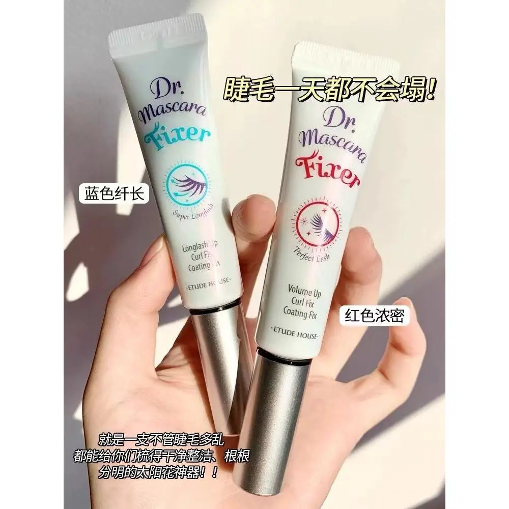 South Korea ETUDE HOUSE Thick Long Curling Mascara Eyelashes Raincoat Base Cream Anti-Smudge Smear-Proof Makeup