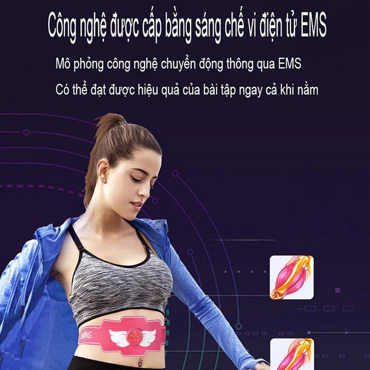 BỤNG PHẲNG EO THON - DÁNG SIÊU MI NHON  Đai tập bụng đa năng EMS - lựa chọn tuyệt vời cho vóc dáng của bạn 7