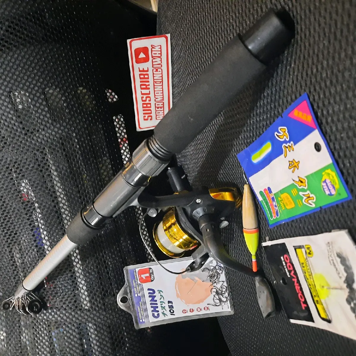 SET ALAT PANCING MURAH ANTENA 150cm Siap Pakai