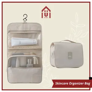 UNISO HOME - TRAVEL BAG SKINCARE /  TAS KOSMETIK WANITA SERBAGUNA GANTUNG / TAS MAKEUP MULTIFUNGSI