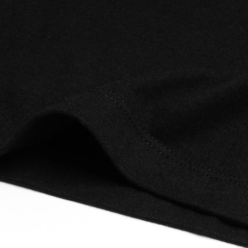 Skymo Apparel Tshirt Hype 1 Black Kaos Combed Lembut 4