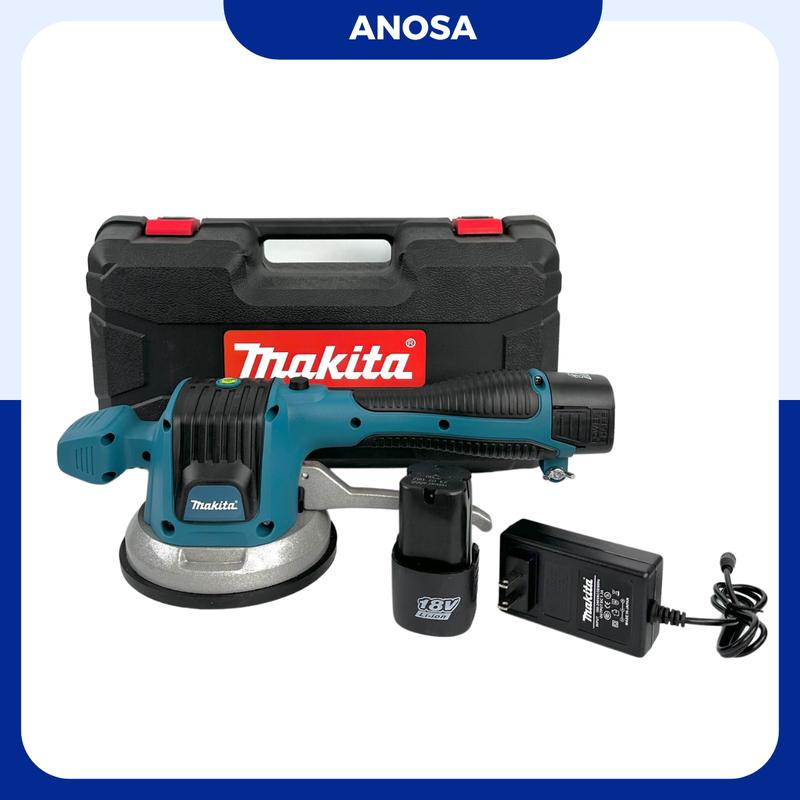 Máy rung ốp lát gạch Makita 2 chức năng đầm rung + hít gạch + 6 cấp độ rung