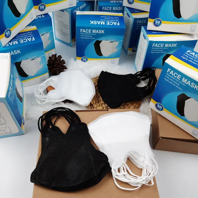 MASKER DUCKBILL PAKET 6 BOX WARNA HITAM DAN MASKER DUCKBILL HITAM MASKER DUCKBIL MURAH MASKER DUCKBIL PAKET 2
