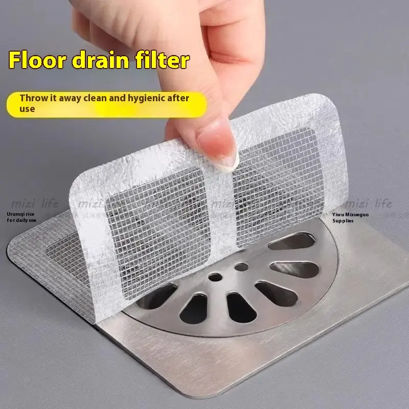 Manufacturer Floor Drain Sheet Bathroom Hair Filter Hair Stopping Net Bathroom Sewer Kitchen Anti-Blocking Anti-Cockroach Insect