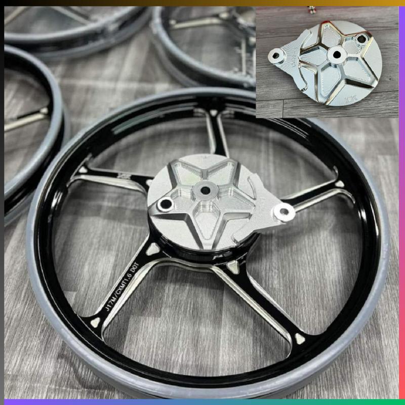 Má Đùm Ex135, Sirius 110 - Nhôm 7075 CNC