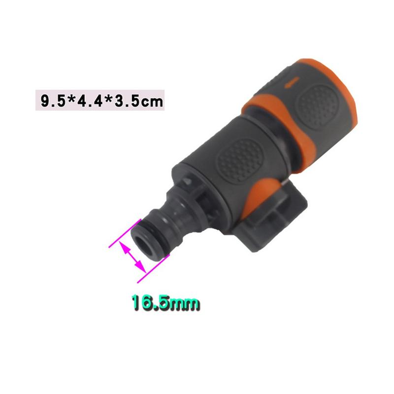 Garden Hose Pipe In Line Tap Shut Off Valve Fitting Connect Adaptor ...