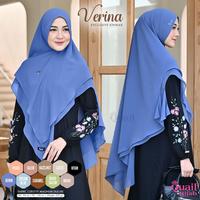 Gambar Quail Hijab - Verina Exclusive Khimar Instan | Jilbab Kerudung Instan Khimar Layer Cerutty Premium Magnum Duluxe - peach dari Quail Hijab Kab. Bantul 5 Tokopedia