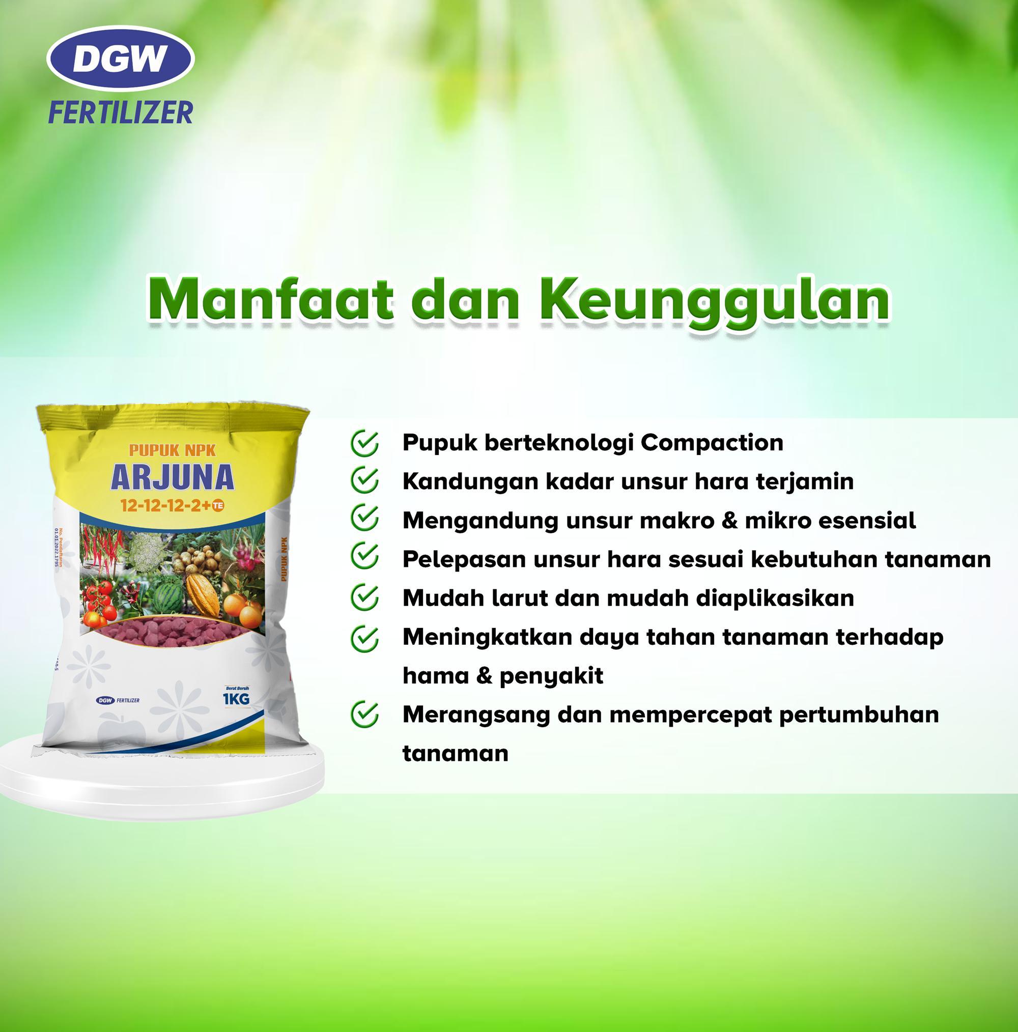 DGW - Pupuk NPK Arjuna 12-12-12-TE DGW - Pupuk NPK Arjuna 12-12-12-TE