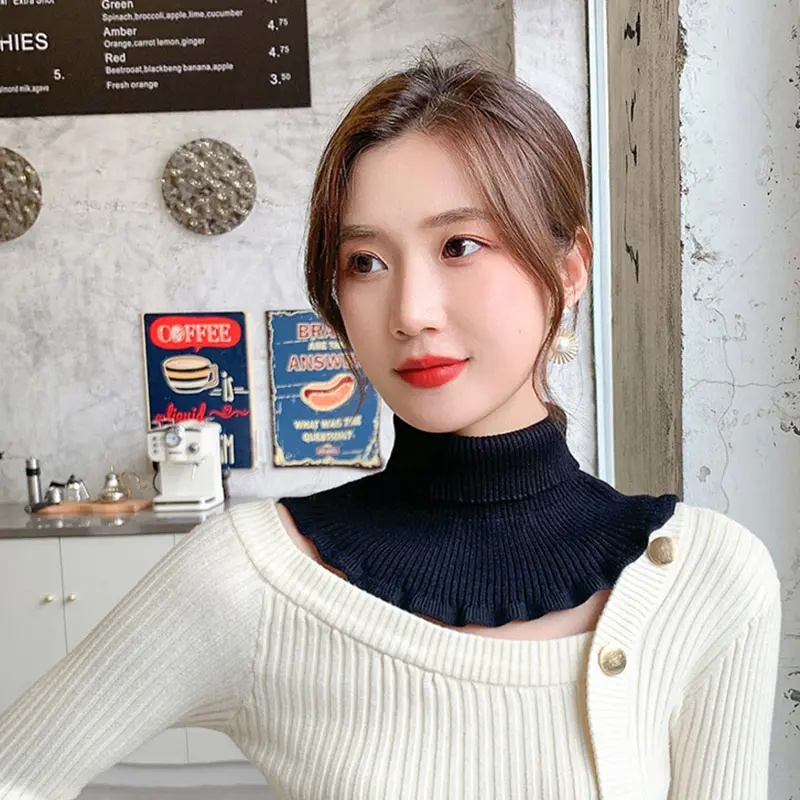 Khăn Len Choàng Cổ Chui Đầu Giả Áo Cổ Lọ Giữ Ấm 2371 - PARISA 4