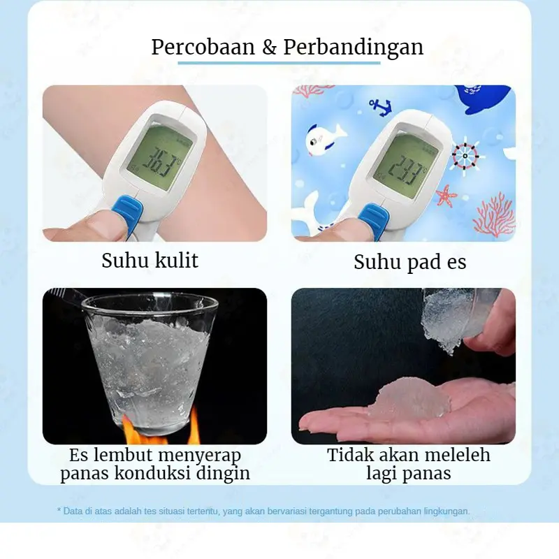 Kasur Pendingin untuk Hewan Peliharaan Pendinginan Hewan Peliharaan Waterproof Bantal Cooling Gel 4