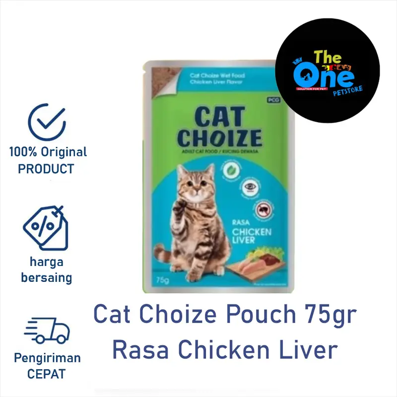 Makanan Basah Kucing Sachet Cat Choize Pouch Wet Food 75 GR 2