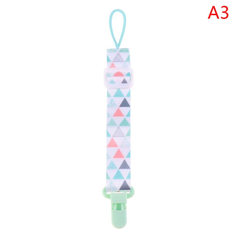 Product Introduction of 1Pc Adjust Baby Pacifier Clip Chain Ribbon Dummy Holder Soother Pacifier Clips Strap Nipple Holder for Infant Feeding 24