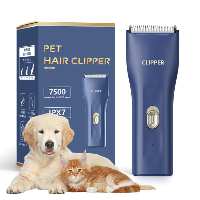 Small Dog Hair Clipper Electric Grooming Trimmer for Pets USB Rechargeable Cat Shaver Animals Haircut Machine waterproof 1