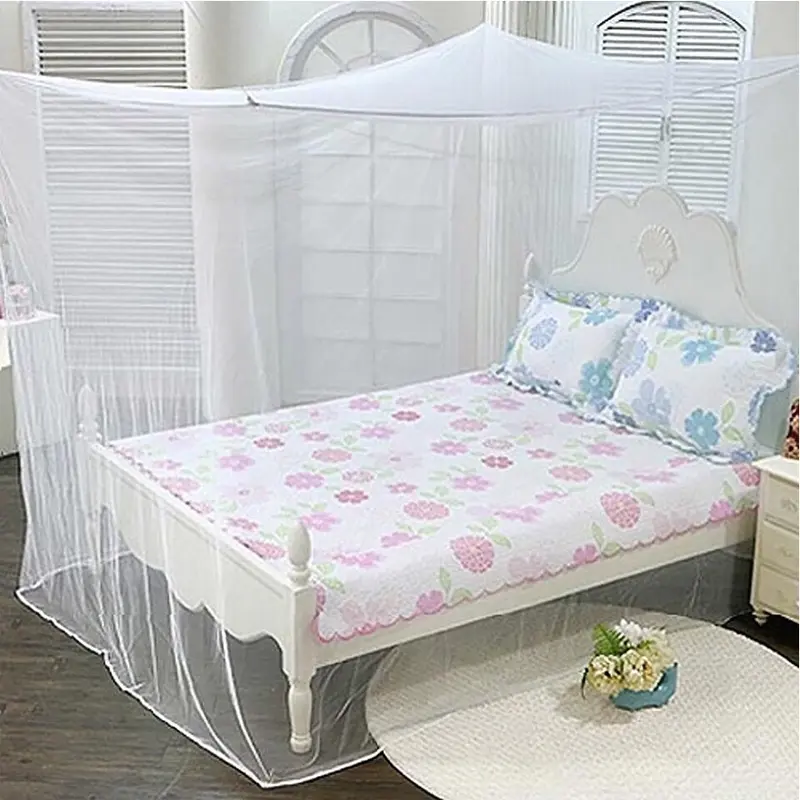 Bán buôn, bán lẻ Màn tuyn chống muỗi chân dài( Loại 1) cho giường Đơn( kt ngang 0.8m đến 1.2m)-hàng Việt Nam 0