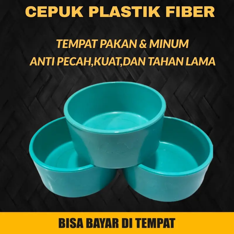 CEPUK TEMPAT PAKAN MINUM MERPATI BURUNG CEPUK PAKAN MINUM UNGGAS SERBA GUNA. JIKA WARNA TIDAK ADA DIKIRIM RANDOM 5