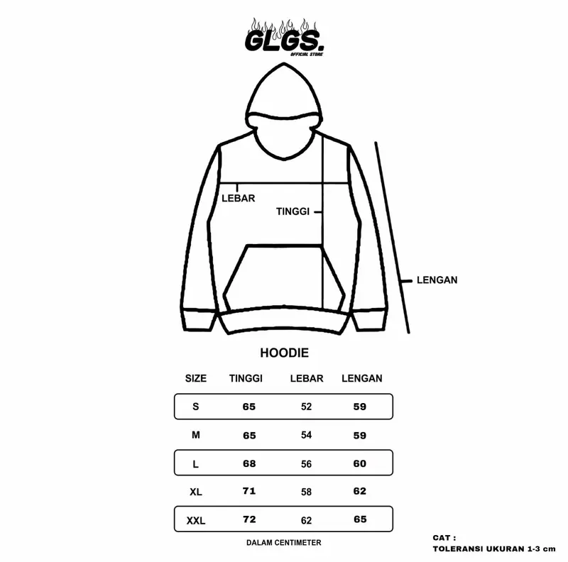 GLGS - Sweater Hoodie Pullover Critical Touch Fleece 4