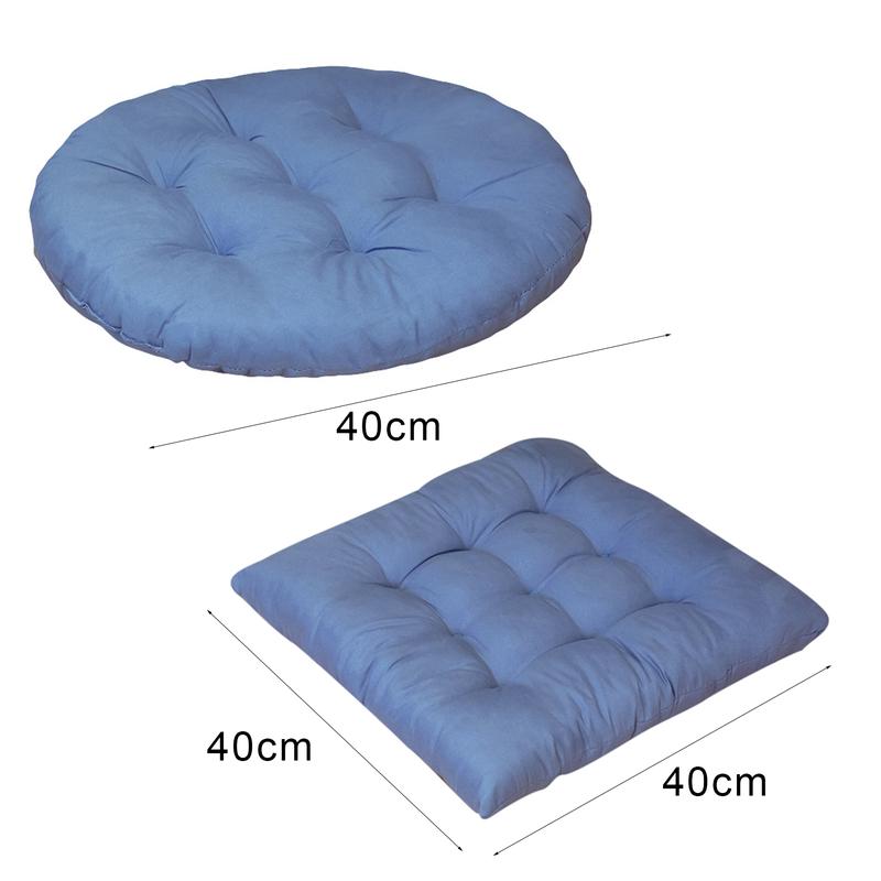 Product Introduction of Yjqwcdu Chair Cushion Solid Color Non-Skid Polyester Rocking Chairs Mat for Dinning Room 0