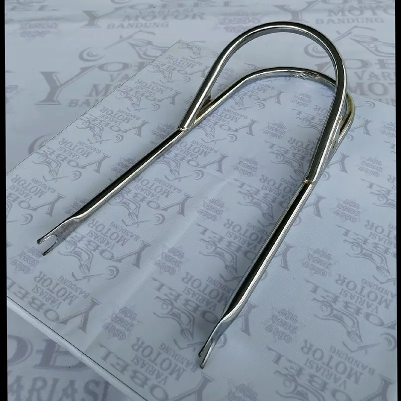 BEHEL BELAKANG BEHEL BRITIS BRITISH CUSTOM UNIVERSAL HANDLEBAR BELAKANG CUSTOM CROM 2