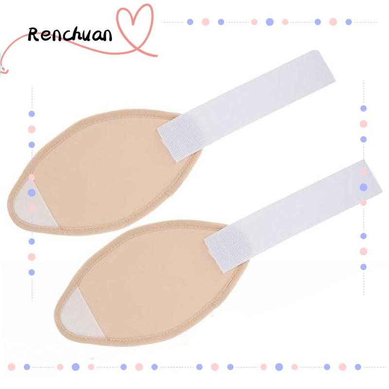2 Pcs/Set Practical Reusable Castor Oil Pack Elastic Strap Cotton Oil Compress Pad Washable Anti Oil Leak Essential Oil Wrap Arm 0