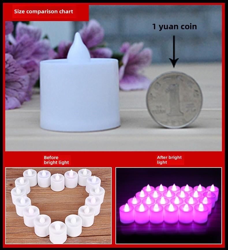 Product Introduction of Nến Điện Tử LED, Cầu Hôn Lãng Mạn, Đồ Dùng Bố Trí Sáng Tạo, Tạo Không Khí Tâm Trạng, Thích Hợp Để Hóa Trang, Trang Phục, Chủ Đề Halloween, Phòng 2