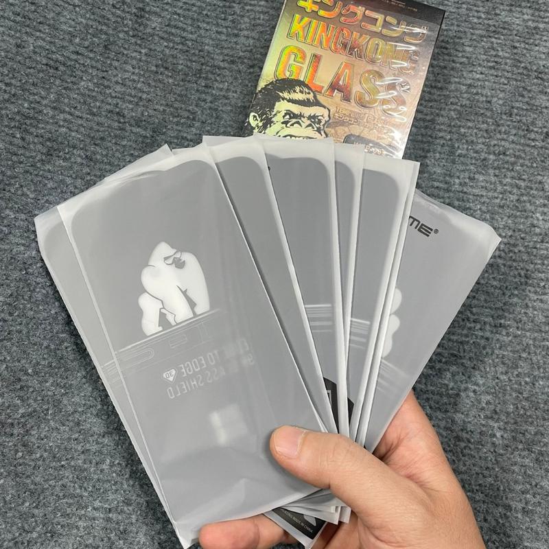  Kính cường lực Kingkong full màn hình cho các dòng điện thoại iPhone 16 Promax 15 Promax  15  14  13  12  11  11 Pro Max  Xs Max 