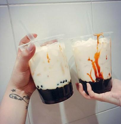 Ly nhựa khổng lồ, Cốc nhựa bán trà tắc, nước mía 1000ml KÈM NẮP- LY CỨNG, ĐẸP!!