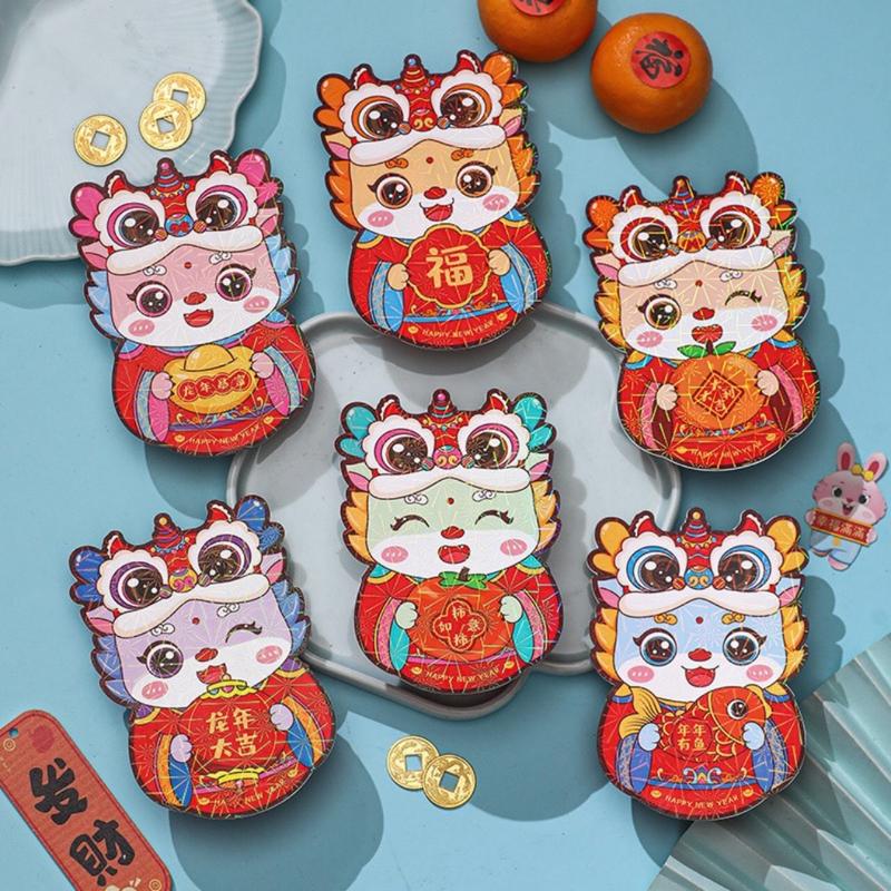 [Có Giá Sỉ ] Bao Lì Xì ChiBi 2024,Bao lì xì đỏ truyền thống - Món quà ý nghĩa cho ngày Tết cổ truyền