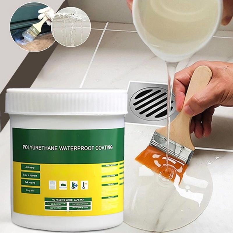 Product Introduction of Transparent Waterproof Coating Sealant Agent Wall Leak Repair Material Invisible Glue For Roof Leakage Crack Seepage 2