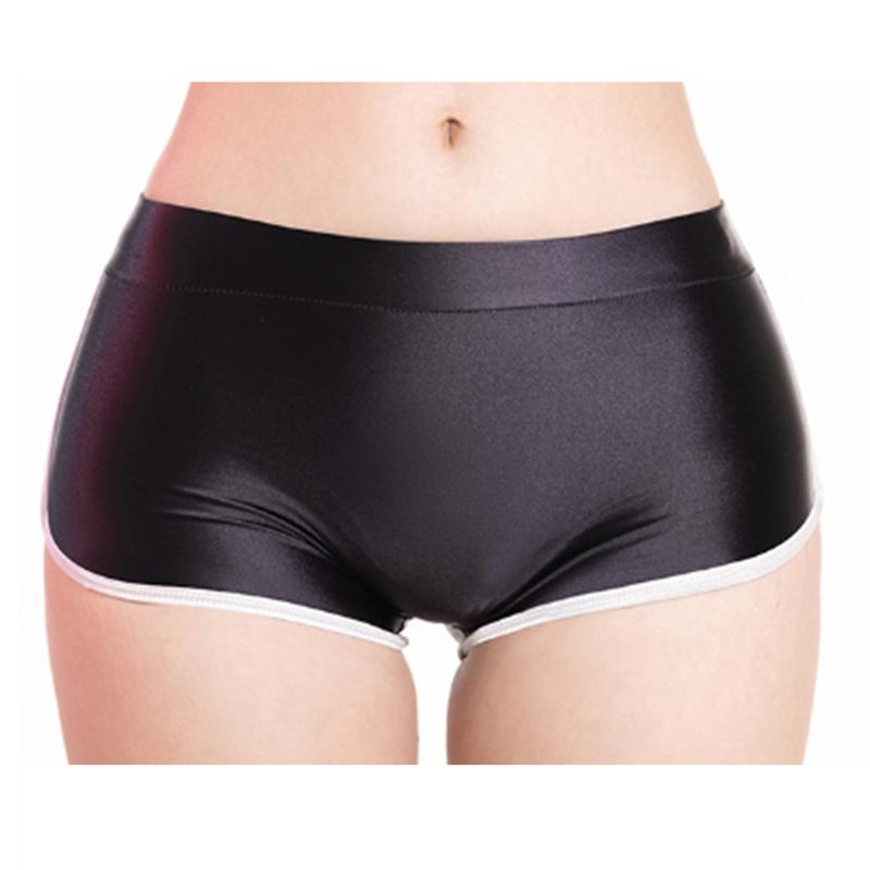 Đồ Lót Gợi Cảm, Dành Cho Phụ Nữ, Quần Đùi An Toàn Sáng Bóng, Đồ Lót Co Giãn, Quần Lót Boxer Mịn Màu Hồng Women 1