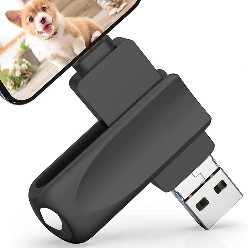 Product Introduction of 3 in 1 Flash Drive, USB 3.0 Memory Storage, High Speed USB Flash Drive for iPhone iPad Android Smart Phones PC Laptops 7