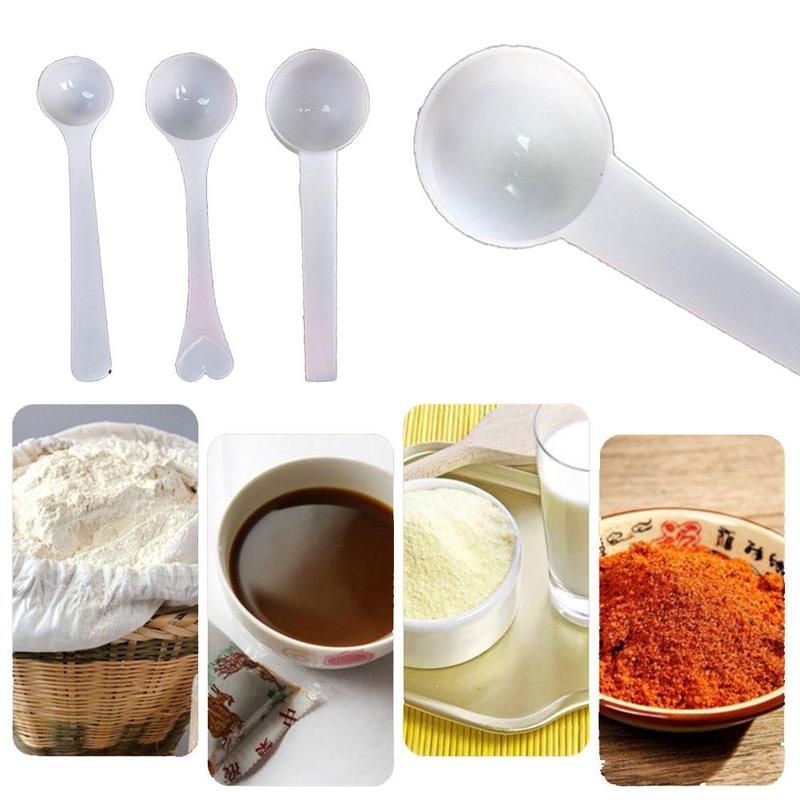 Product Introduction of Thìa đo bột Sữa, có sẵn trong 1 / 3 / 5 / 10g, thích hợp để đo bột cà phê và protein, thìa nhà bếp, gia vị, H2Q5 35