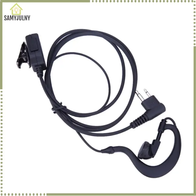 Tai Nghe Ống Acoustic SAM, 2 Chân, Mic Tai Nghe PTT, Cho Bộ Đàm Motorola GP88 GP300, Tai Nghe Bộ Đàm