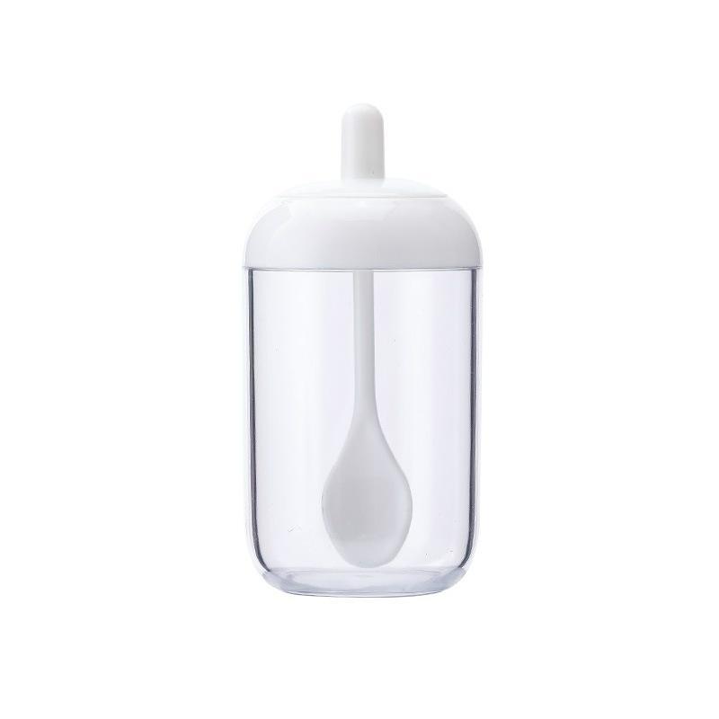 1pc Creative Seasoning Bottle Household Sealed Restaurant Kitchen Milk Bottle Style Seasoning Box 7