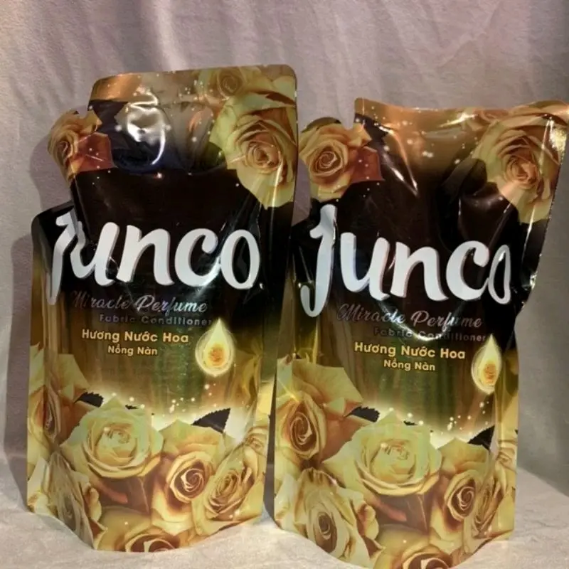 nước xả vải junco chính hãng túi 800ml thơm ngát hương hoa 0