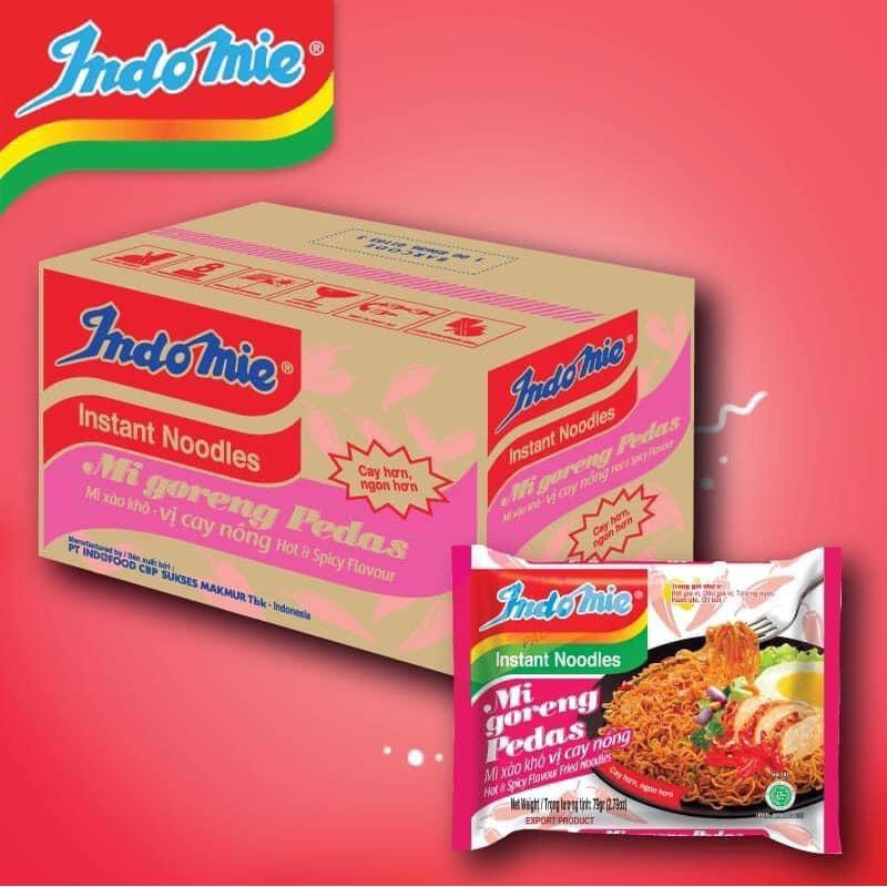 SỈ THÙNG 40 MÌ INDOMIE ĐỦ 5 VỊ - MÌ TRỘN XÀO KHÔ