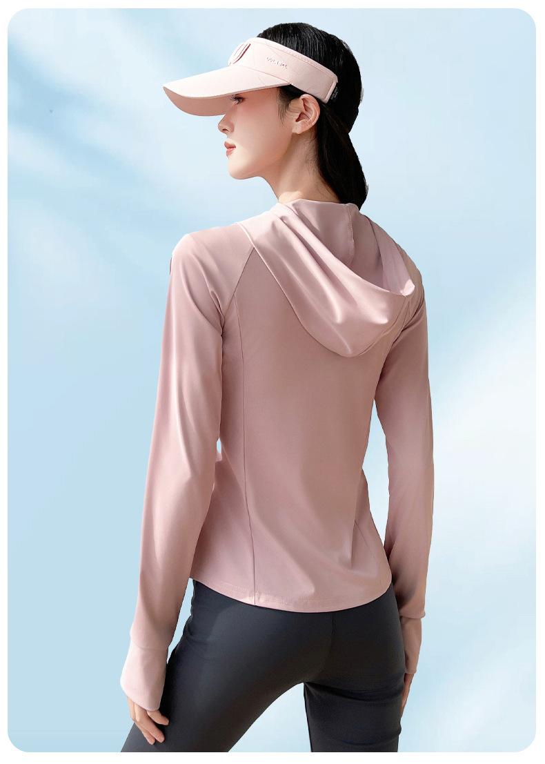 Product Introduction of Outdoor Ice Silk Sun Protection Clothing with Pocket, New UV-Proof Sunshade Light Sun-Protective Clothing, Outdoor Sports Thin Section Hooded Jacket 24