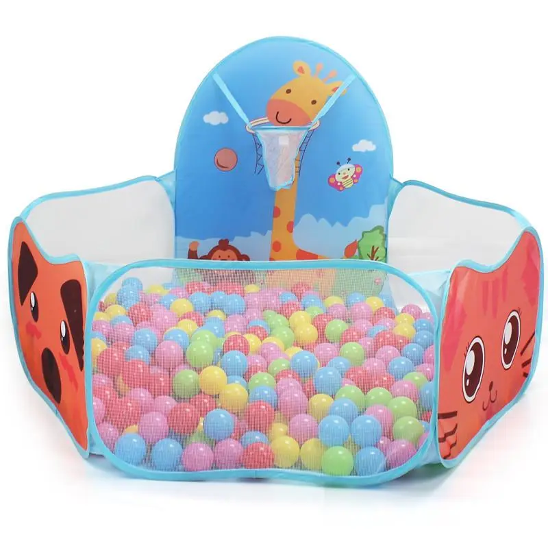 Pop Up Ball Pit, 1 Count Cute Cartoon Ball Pit Toy, Indoor & Outdoor Game Toy Without Ball 1