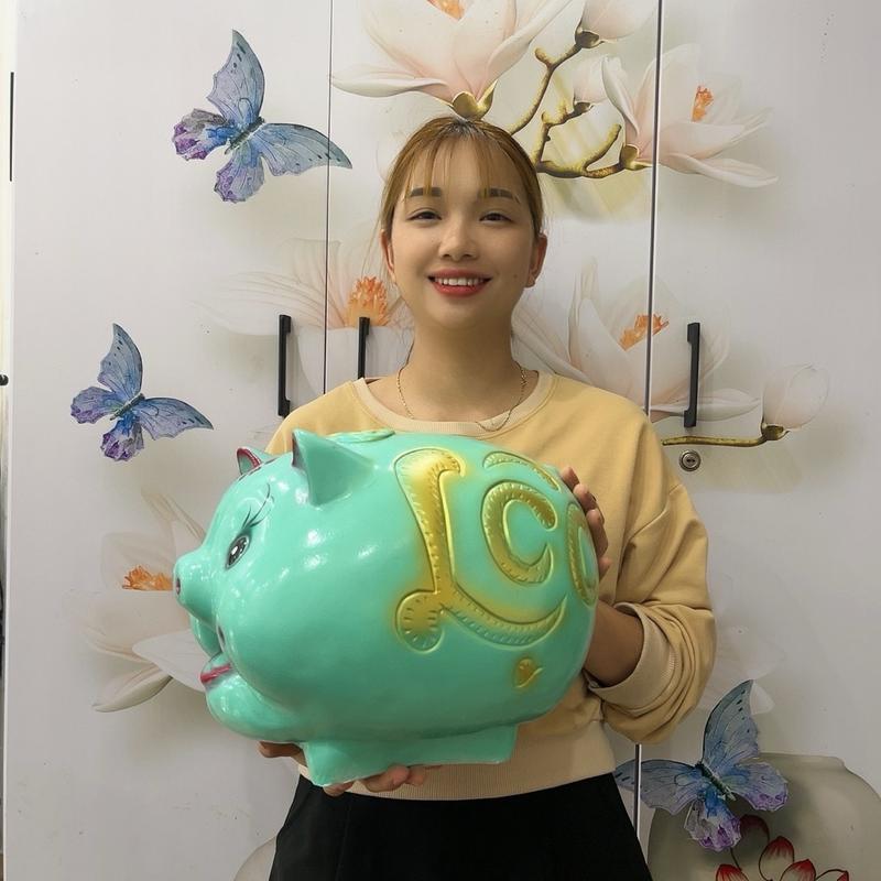 |PI SỐ 5| Heo đất tiết kiệm ,lợn đất tiết kiệm SIZE TO Size 5 - Heo Đất