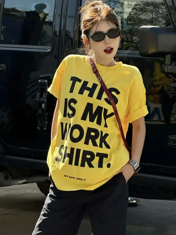 Áo thun Stee Cổ tròn STAFF ONLY Localbrand ISIEUAOTHUNI Unisex Cotton Menwear 0
