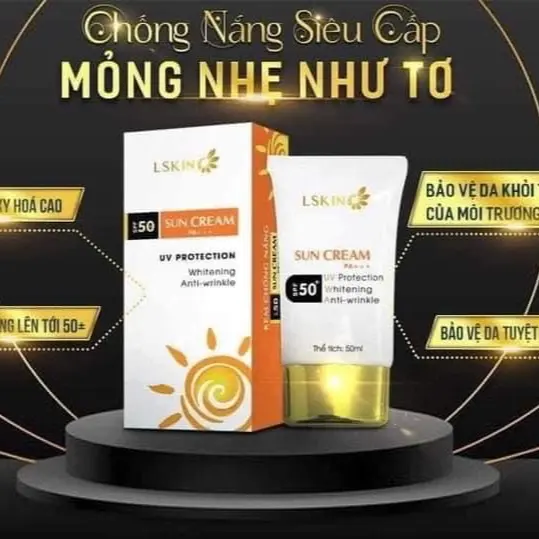 Kem chống nắng sinh học Đan Thy( mới) SPF 50 Tất cả các loại da Kem dưỡng da Kem dưỡng da Skincare 0