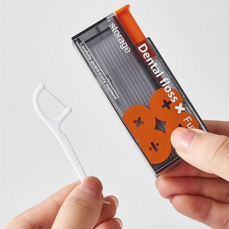 Hộp Đựng Chỉ Nha Khoa Di Động, Dụng Cụ Sắp Xếp Chỉ Nha Khoa Tự Động Chăm Sóc Vệ Sinh Răng Miệng Mới Với 10 Miếng, Dụng Cụ Phân Phối Chỉ Nha Khoa Tiện Lợi Cho Ngoài Trời Nữ Women 3