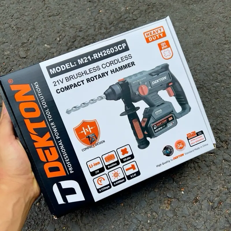 Máy khoan đục bê tông Pin 3CN Dekton M21 RH2603CP