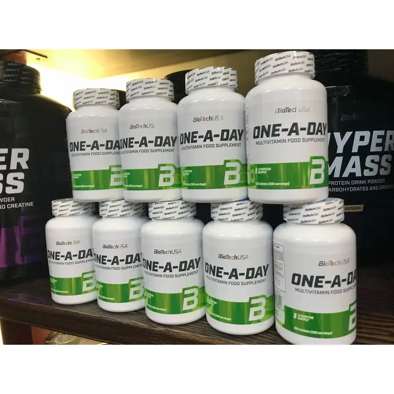 Viên Uống Vitamin Và Khoáng Chất One A Day BioTechUSA - Hộp 100 viên 1