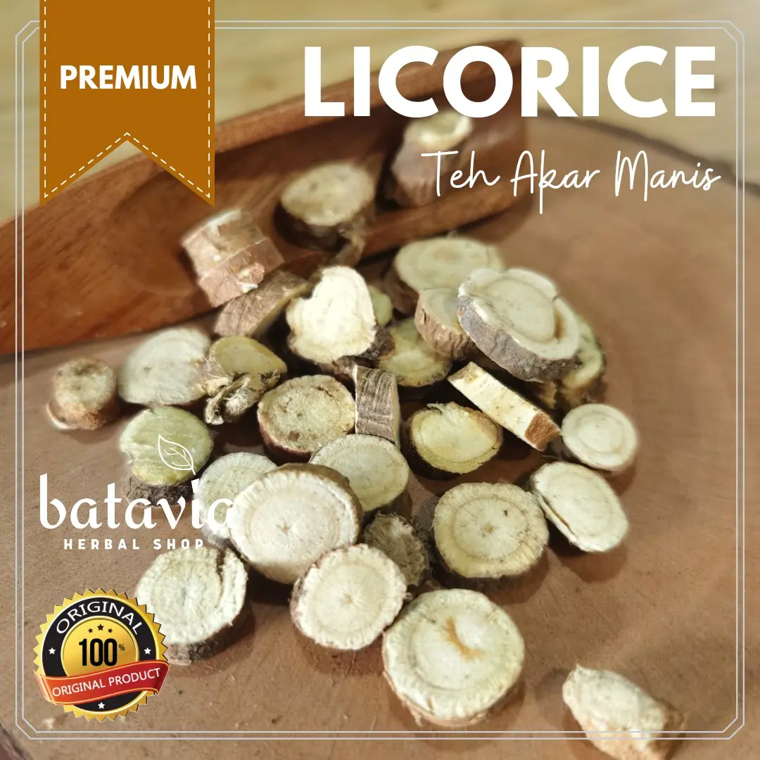 Licorice root tea teh akar manis gan cao