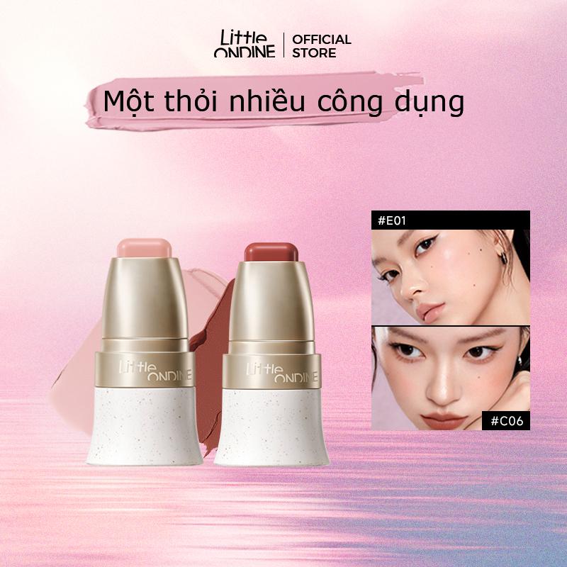 Thanh trang điểm đa năng dưỡng ẩm Little Ondine dùng thay phấn mắt, phấn má, son môi, Highlight