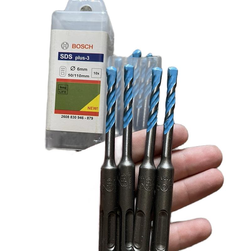 Mũi khoan bê tông cao cấp Bosch xanh đủ size 6-8-10-12-14-16mm mũi  khoan