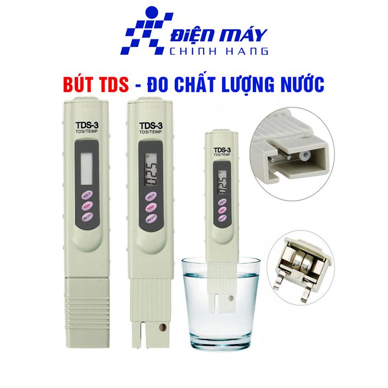  Bút Thử Nước TDS-3 Bút Đo Nước Sạch - Thiết Bị Tiên Tiến Giúp Kiểm Tra Chất Lượng Nước Cải Thiện Cuộc Sống 