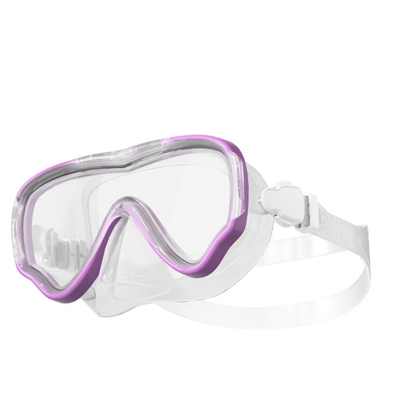 Diving Glasses Snorkeling Set Cross-border Diving Goggles Nose Protection Integrated Snorkeling Swim Goggles Mask Respirator Full Dry 6