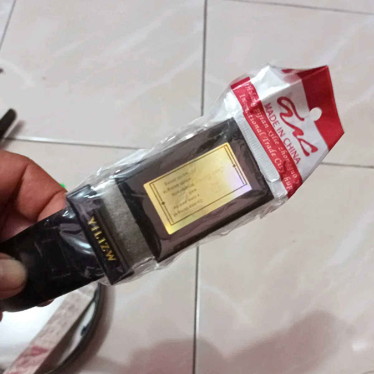 sabuk rosleting // gesper rosleting isian wafak kulit