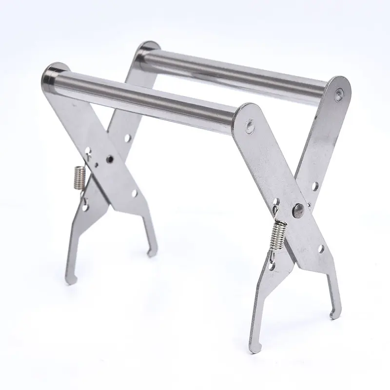 Giá đỡ khung tổ ong, vật liệu thép không gỉ, công cụ kẹp chụp, thiết bị nuôi ong 0